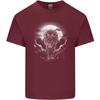 Lone Wolf In the Moonlight Unisexs Light Cotton TShirt
