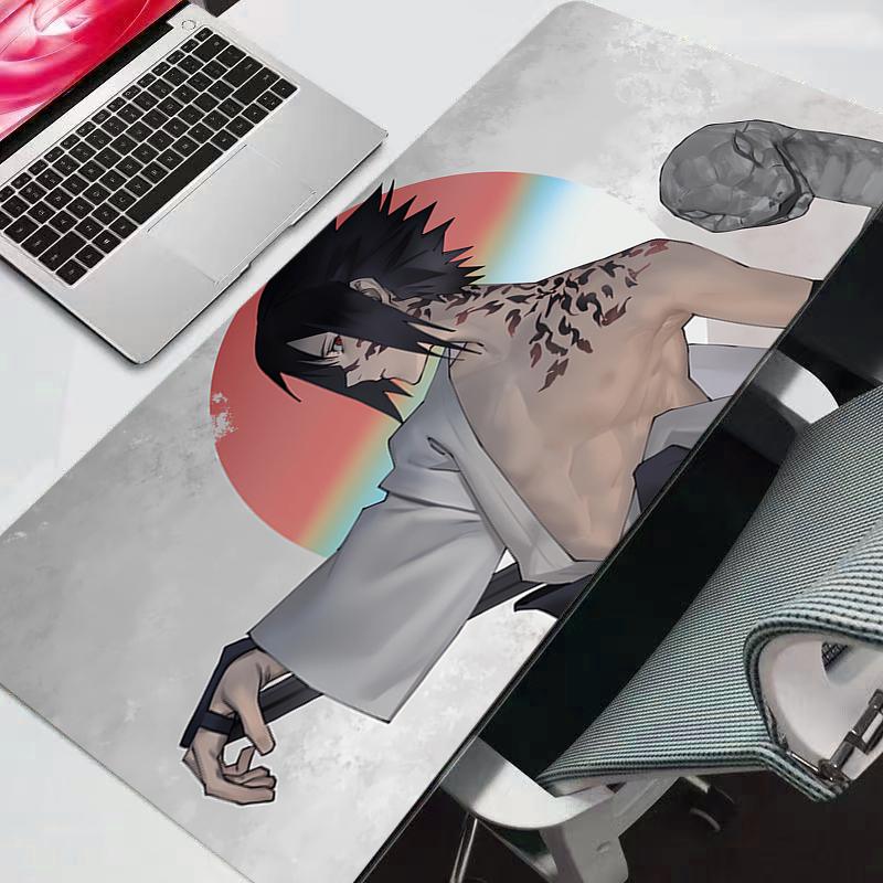 

Naruto Mouse Pad Gamer PC Computer Large XXL Desk Mat Keyboard Anime Gaming Accessories Mousepad Carpet Durable 30x60x0.2cm