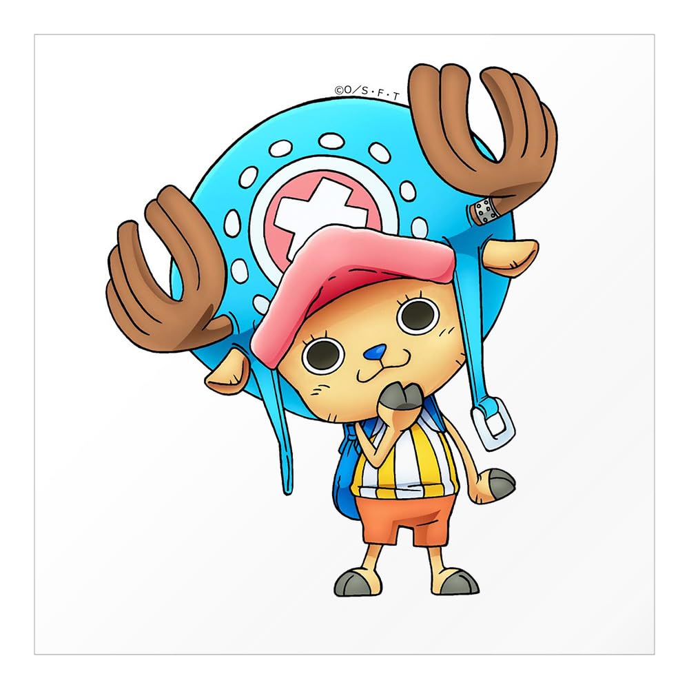 

ONE PIECE Chopper Official Wall Mini Made in x Sticker, Sticker, Japan, 11.5cm 11.5cm (op-sc11 Hatena)