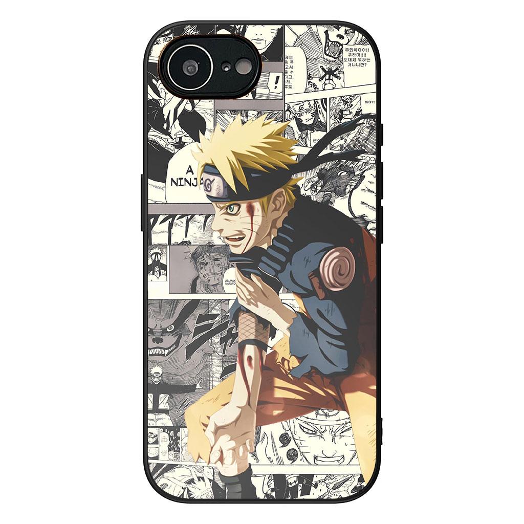 

Cover for Apple iPhone 16 15 14 Plus 13 12 Mini 17 Pro Max + ProMax 16E Air 16+ 15+ Phone Case Anime Akatsuki Narutos Poster iPhone 15 Pro Max