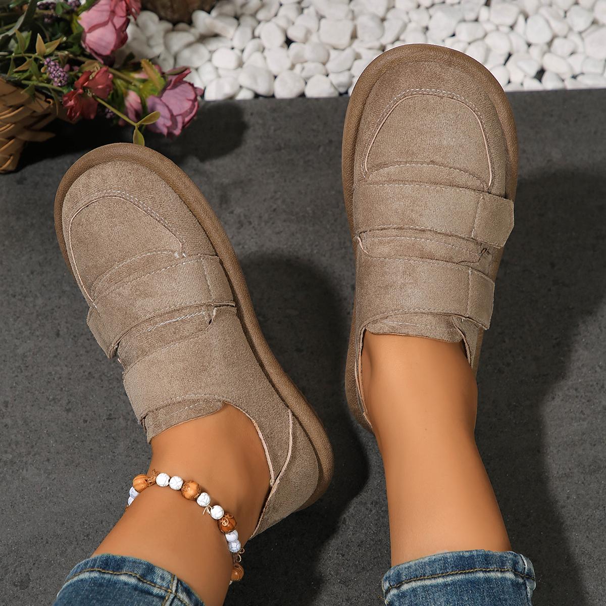 

Модная женская обувь 2024 года, высококачественные женские туфли на плоской подошве, модные повседневные туфли на плоской подошве, женские легкие повседневные туфли на плоской подошве с круглым носком 40 хаки