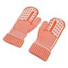 Funny Knitted Gloves, Thick Double Layer Warm Winter Mittens with   Middle Finger Design, for Adults Holiday Gifts and Outdoor Activities