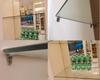 10pcs Glass Shelf Support Holder Pin for Kitchen Cabinet Shelves
