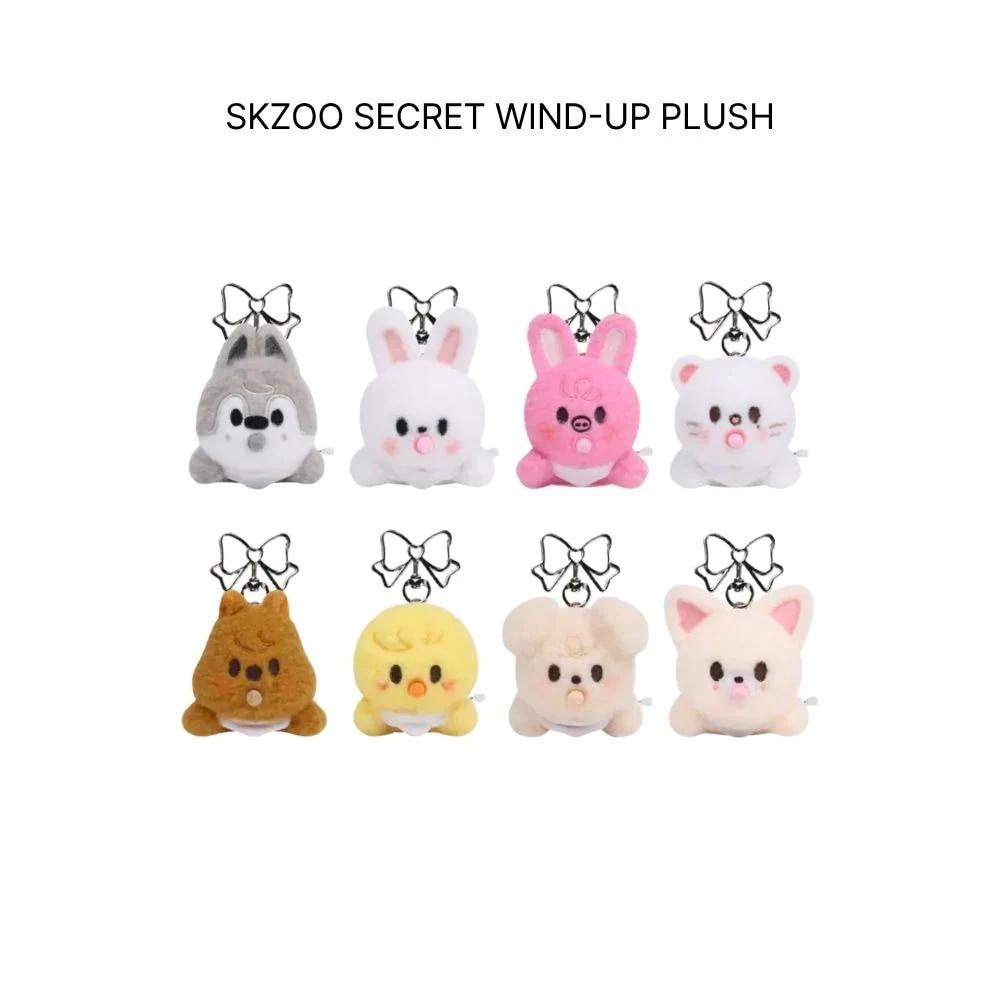 [ РАННИЙ ДОСТУП] Официальный MD Мирового тура Stray Kids RUN IT SEOUL 017 Type: SECRET WIND-UP PLUSH / Type2: Random