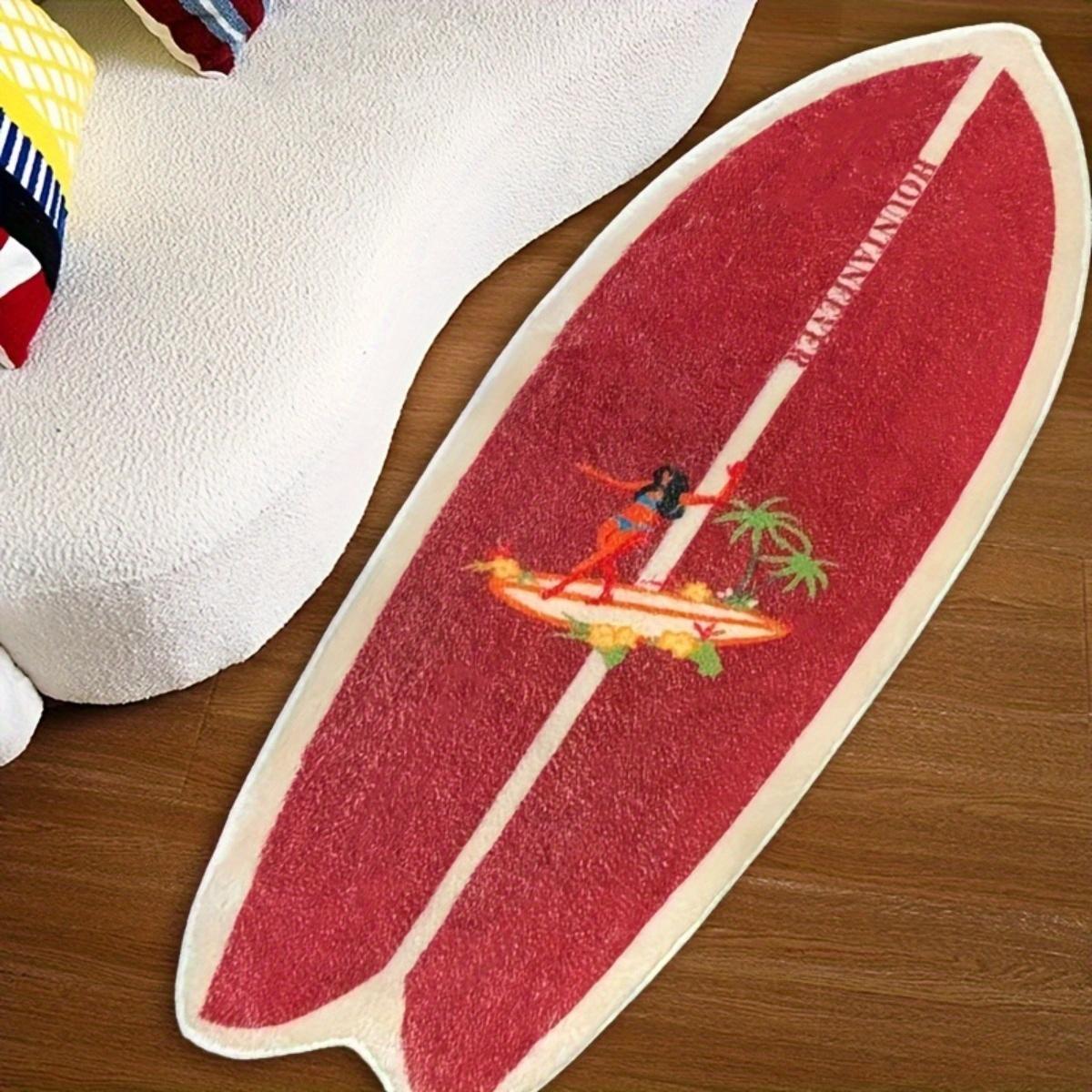 Creatief Surfplank Tapijt Zacht en Antislip Slaapkamer Bijtapijt Balkon Kledingkast Vloermat Huisdecoratie 40x120cm 16x47inch