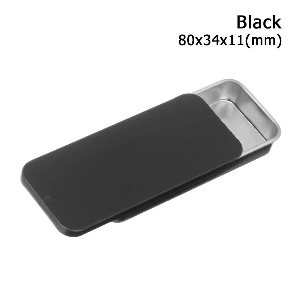 1 PC Mini Tin Metal Box Sealed Jar Packing Boxes Jewelry Candy Box Small Storage Cans Coin Earrings Headphones Gift Box
