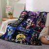 1pc. Nightmare Before Christmas Jack & Sally Romantic Scene Blanket, Perfect for Home Decor, Gift Idea, Seasonal Decoration, Cozy Throw Blan