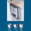 Bidone da Cucina da Parete da 7L/10L Bidoni per Rifiuti da Cucina di Grande Capacità Bidone da Appendere per Arredo Bagno
