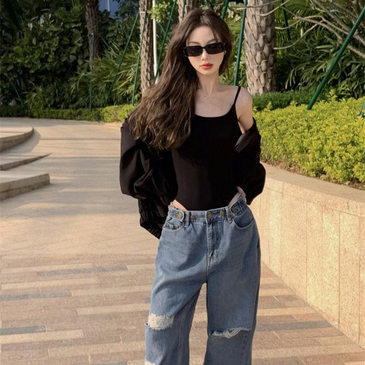 Women's Summer Backless Sleeveless Bodysuit: New Niche Design, Slim Fit Hot Girl Look