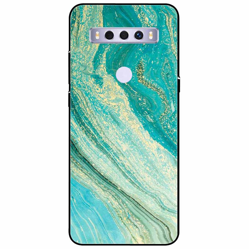 Case For TCL 10 SE Cover Marble Soft Silicone Fashion TPU Back Bumpers for TCL 10SE T766U T766H Protective Funda for TCL10SE