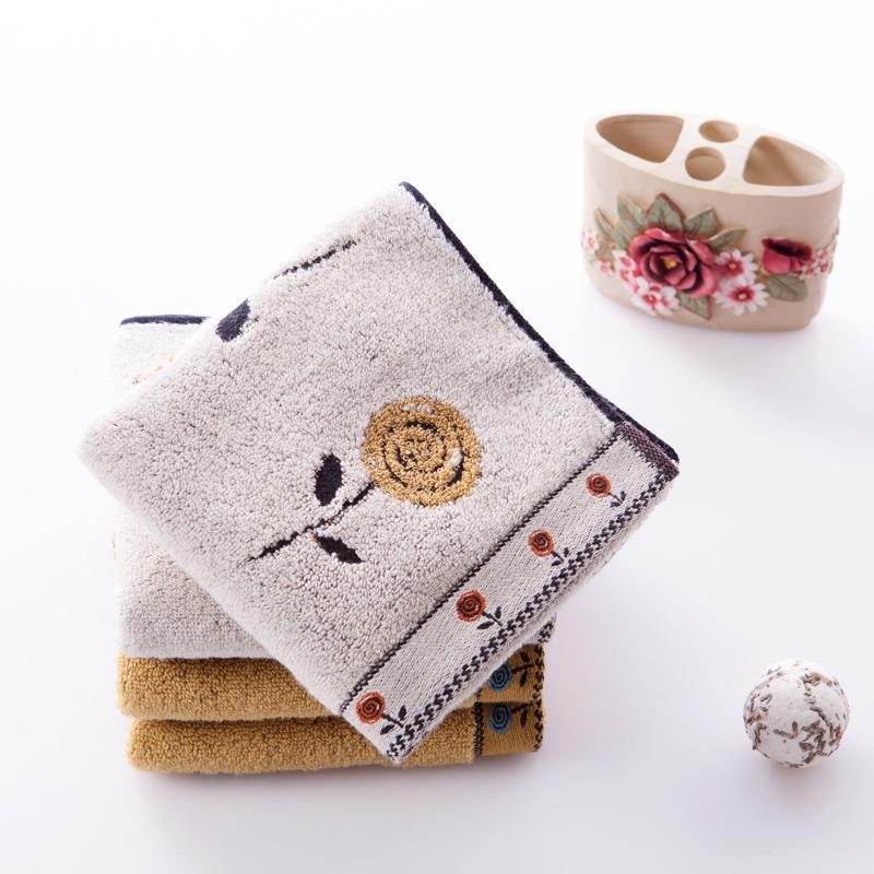 Jinhao Reiner Baumwolle Verdickte Trockenhaube - 64x24 cm, 100g Saugfähiges Handtuch