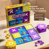 Montessori Tic Tac Toe Board Game Creative XO Chess Game Desktop Games Toy Board Games  Party Game