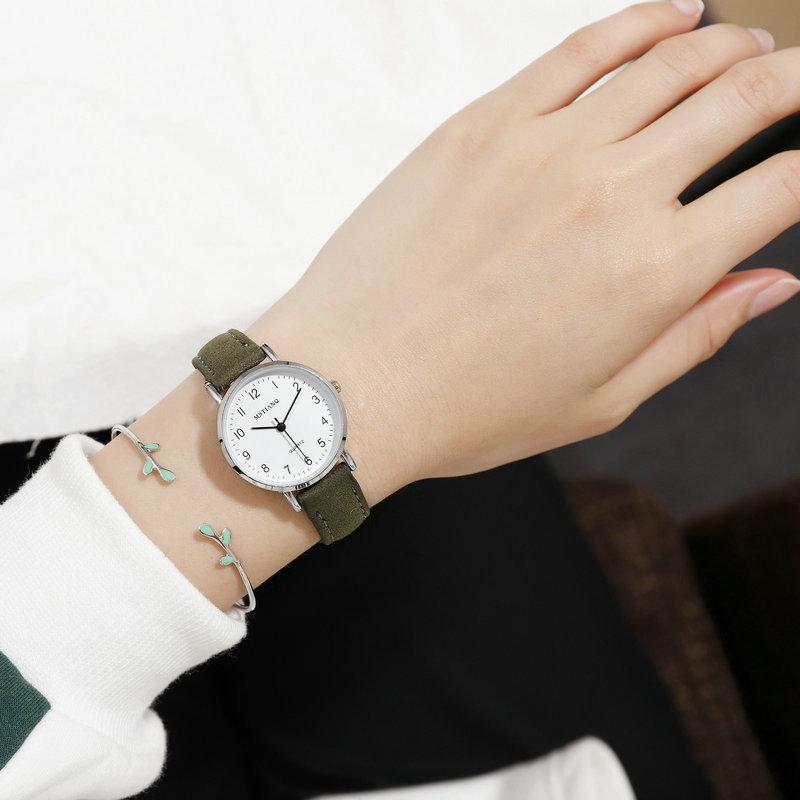 Watch Schoolgirl Style Belt Trend Fashion Simple Women'S Watch Simple Quartz Watch Women'S Watch