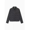 Benetton Women S Flower emboSSed Pattern blouSe Babl07611