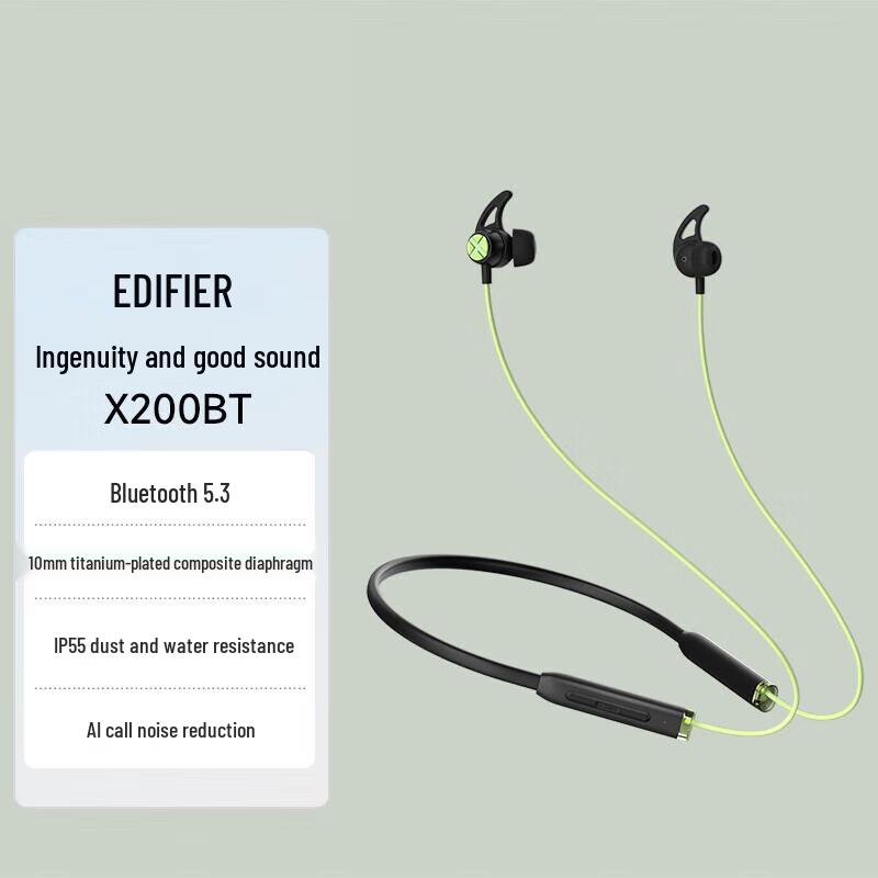 

Edifier GM X200BT Neckband Wireless Sport Bluetooth Earphones