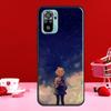 Anime puzzle estetické pouzdro pro Xiaomi Redmi Note 11 Pro Note 10 9 8 Pro 11S 9S 10S kryt pro Redmi 10 9 9A 9C 9T