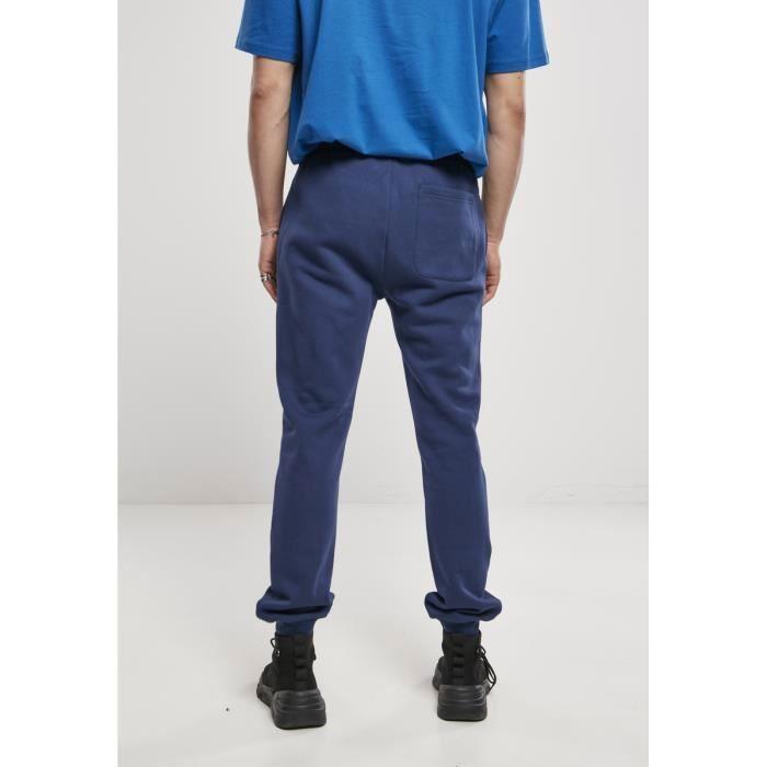 Pantalon de jogging - Urban Classics - Organic Basic - Bleu foncé - Homme - Confortable et écologique
