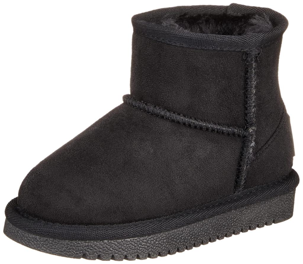Oriental Traffic Sheepskin Shoes for Girls and Warm Fur and Cold Black Size cm Kids' Boots, Children's Boys, Boa, Weather, Snow, (2022 Autumn/Winter),