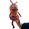 New Insect Hand Puppet Toy Large Cartoon Plush Toy Hot Selling Mouth Opening Little Bee Butterfly T2