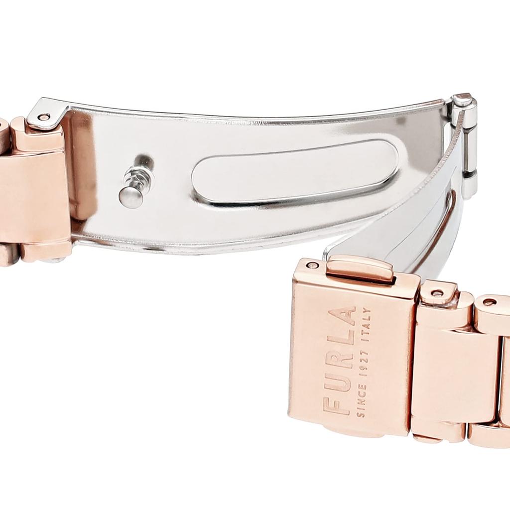 Watch FURLA ICONSHAPE Rose Gold Dial Stainless Steel Quartz Watch Jewelry Accessory WW00032009L3 [Furla] 29.5MM Women's [Item]