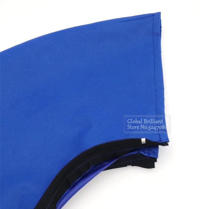 600D 3/4 BOW Bimini Top Boot Cover No Frame Yacht mit Reißverschluss Winter Schnee Sonnenschirm Staubdicht Wasserdicht Cover Marine Zubehör