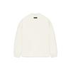Fear of God Essentials Long-Sleeve Tee Cloud Dancer Men Tops Cream 125BT232011F