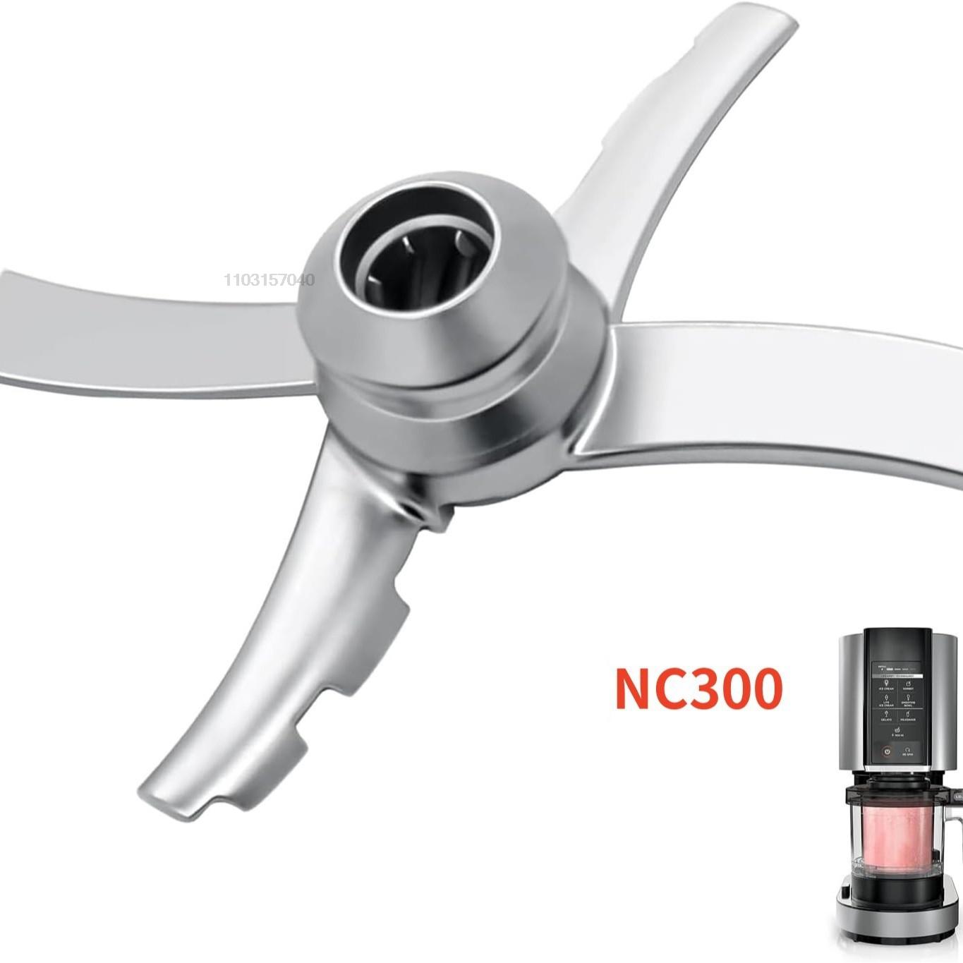 Ersatz-Rührschaufel Geeignet für Ninja Creami NC300/NC500 Serie Eismaschinen Küchenzubehör Werkzeuge gray