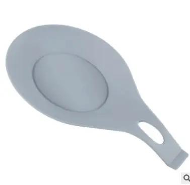 Silicone Spoon Shelf Kitchen Accessories Heat Resistant Spoon Rest Utensil Holder Stove Organizer Placemat Lid Stand