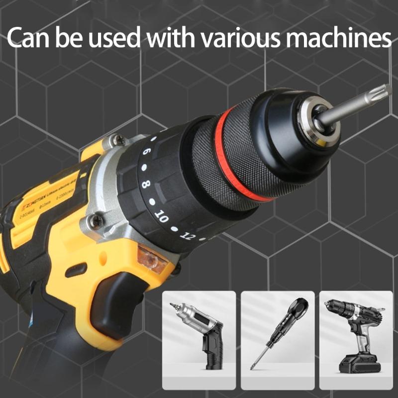 43Piece Magnetic Screwdriver Bit Set With Durability Alloy Steel SelfLocking Rod For Professional Industrial Use