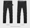 Men's Spring and Summer Solid Color Straight Slim Trousers - Korean Style, Large Size