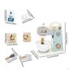 Wooden Toy Mixer Set Blender for Children Toddlers Boys Girls