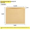 100Pcs Oilproof Kraft Paper Sandwich Wrappers Greaseproof Paper Bags Disposable Takeout Barbecue Pancakes Hamburger Pouch