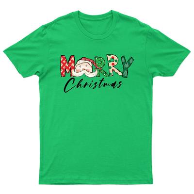 Merry Christmas Santa Claus TShirt Unisex Gift Retro Funny Unisexs Vintage