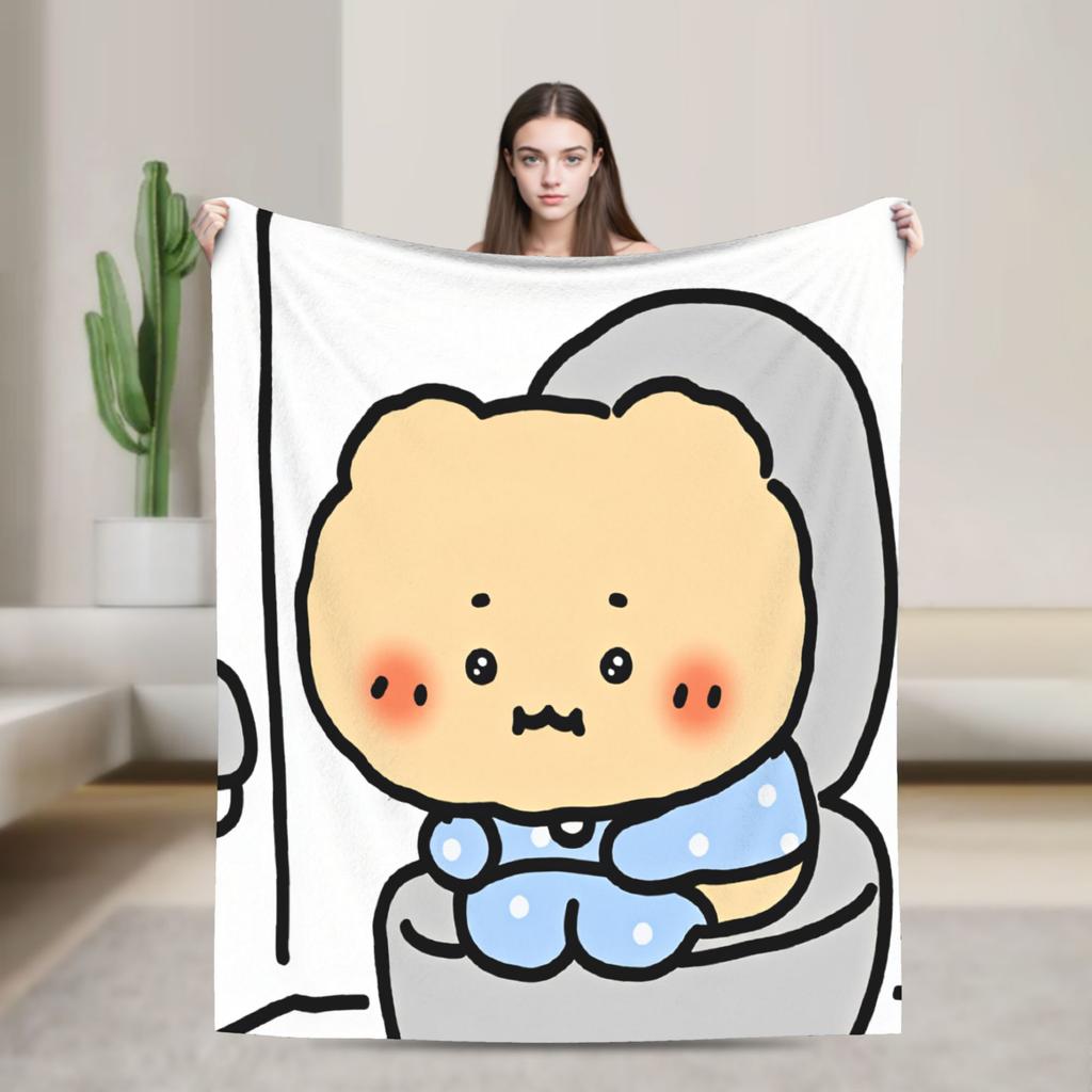 Cute M-Manggom Blanket Super Soft Throw Blanket Winter Adults Home Decor Camping Bedspread