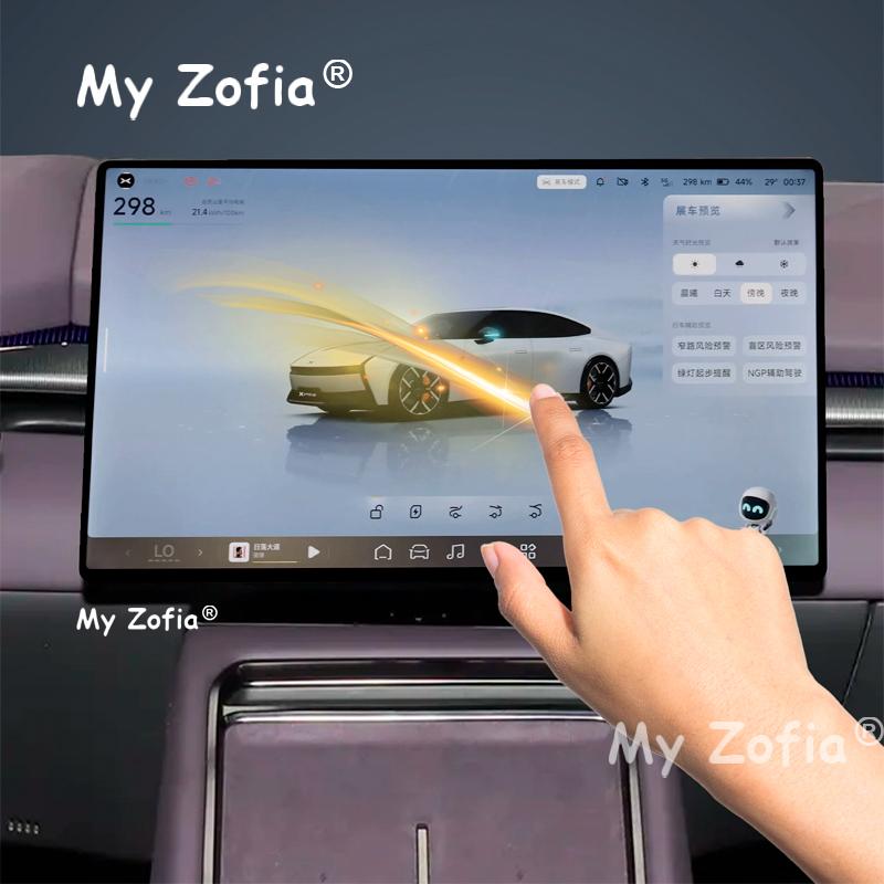 For Xpeng P7 2025 2026 Car Tempered Glass Film Touch Screen Navigation GPS Protection Rear Display Anti-Scratch Accessories