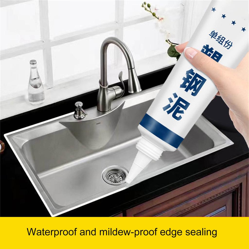 3Pcs Mold Resistant Waterproof Sealant Kitchen Bathroom Anti Mildew Glue Epoxy Resin Leak Plugging and Caulking Sealant