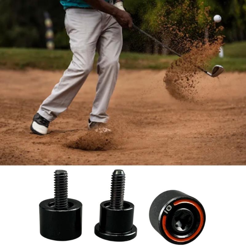 Golf Club Head Weight Screw 2g/4g/6g/8g/10g Golf Club Replacement Screw for Golf Driver Golf Swing Adjustment Tool