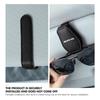 Car Sun Visor Glasses Holder Visor Bracket Sunglasses Support For Mercedes Benz AMG A B C E S G Class A180 CLK CLA GLE GLC W212