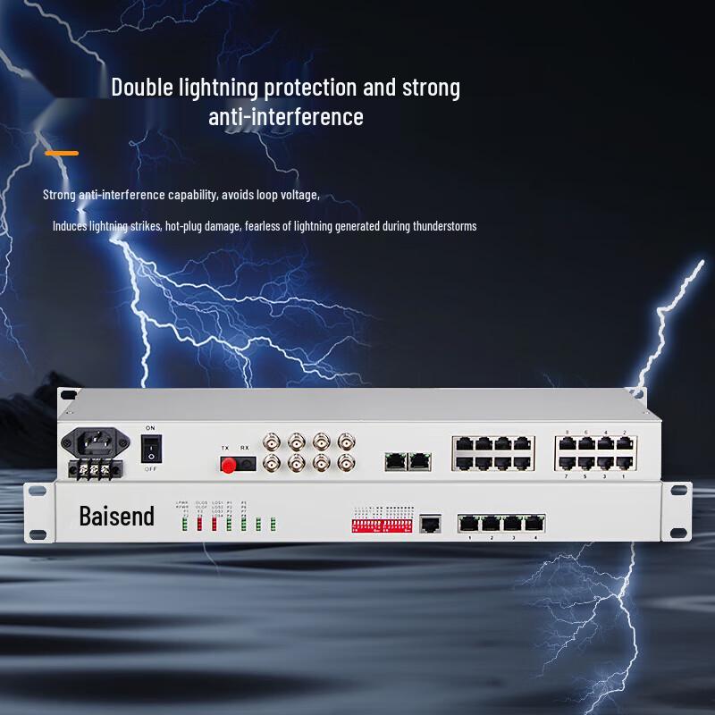 Baisende Integrated Services Fiber Optic Transceiver