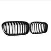Kidney Replacement Front Grill for BMW F20 F21 2015- 118i 120i 125i M140i M Performance Gloss Black Grills