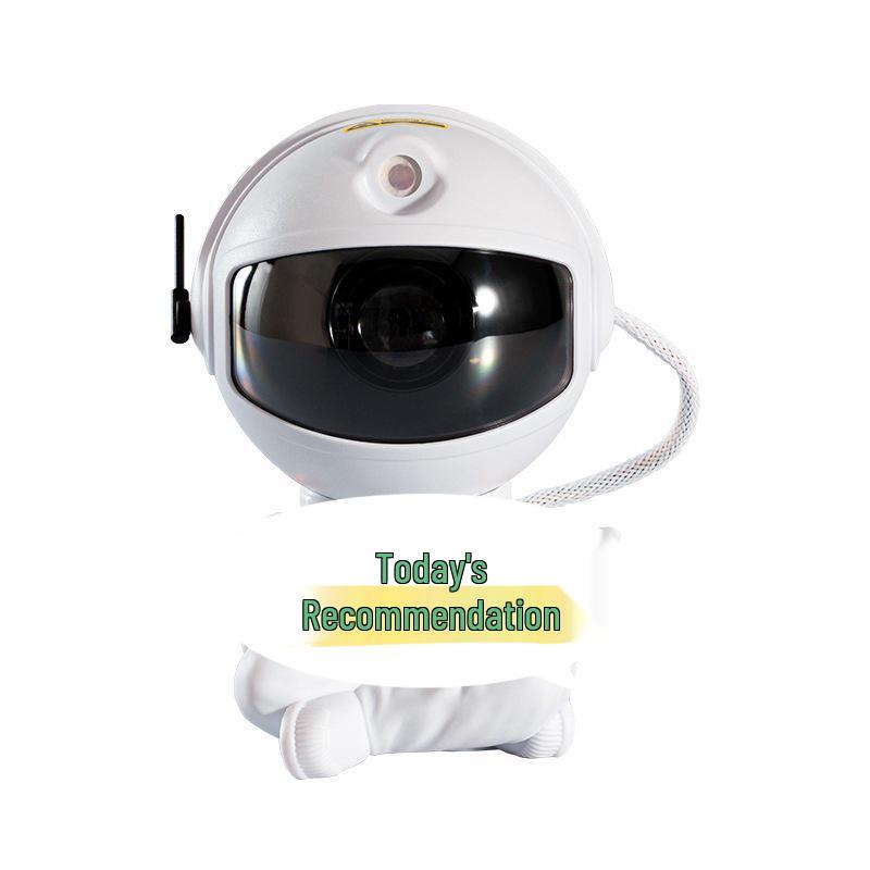 Starry Sky Astronaut Dimmable Projector: Dreamy Night Light for Bedrooms