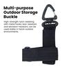 Outdoor Multi-function Glove Storage Buckle Adjustable Camping Hiking Backpack Multi-purpose Tools Rope Hanging Fastener Tape Webbing Carabiner