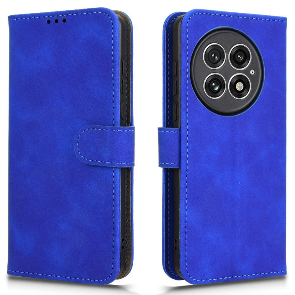 For OnePlus 13 Leather Case Skin-Feel Anti-Drop Wallet Flip Phone Cover B