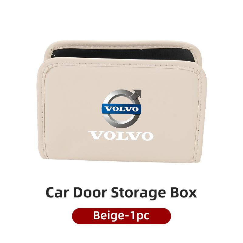 Car Door Storage Box Phone Pocket Hanging Organizer For Volvo V40 XC70 V70 V60 V50 S80 S40 AWD V90 S90 XC60 C30 T6 S60 C70 XC40