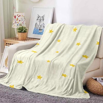 Warm Star Blanket Warm Plush Throw Bedspread Nap Shawl for Bed Sofa Home Flannel Animal Blankets Fluffy Soft Cozy Thermal