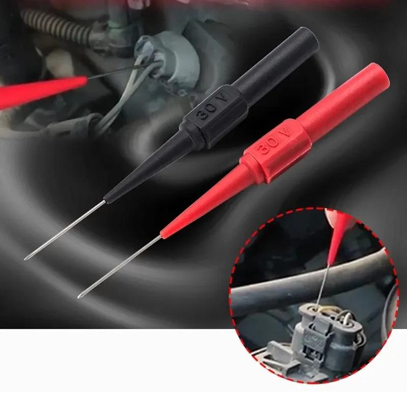30V Diagnostic Tools Multimeter Test Lead Extension Cord Back Piercing Needle Tip Probe Automotive Locksmith Tool Accessories