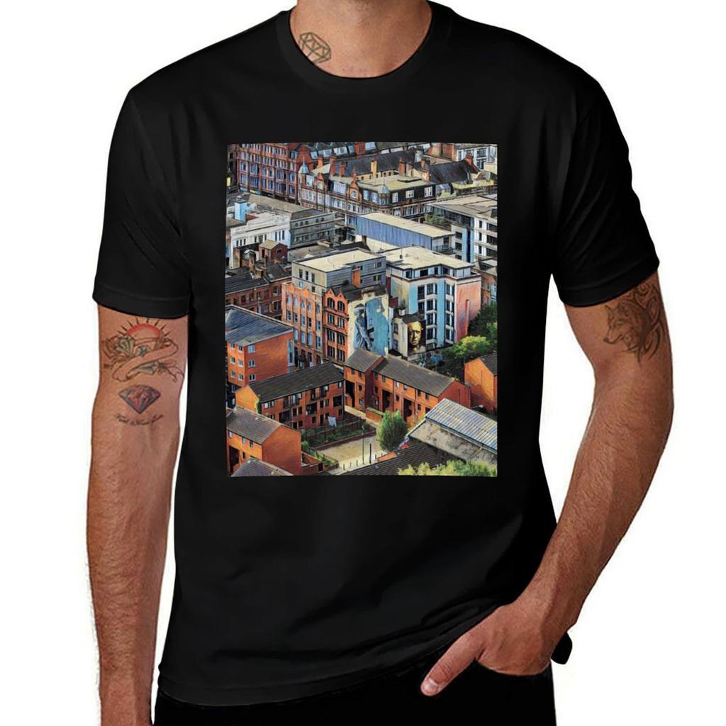 Manchester streets TShirt t shirts for man cotton soft t shirts for man graphic tees TShirt