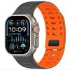 Silicone Magnetic Bands Loop Strap for Apple Watch 49mm 46mm 45mm 44mm 42mm For iWatch Series 11 10 9 8 7 6 5 4 3 2 SE 3 Ultra 3