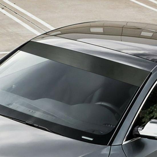Sun Visor Strip Windshield Banner Vinyl Long Lasting Premium Blank Decal 1set