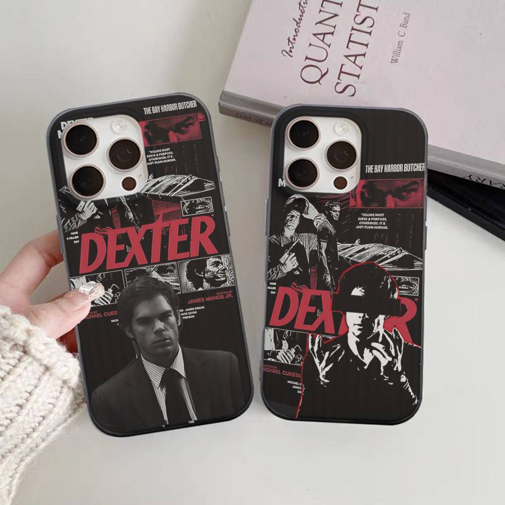 Dexter Morgan Stylish Phone Case For IPhone 17 16 15 14 13 12 11 Pro Max Plus Stripe Cover